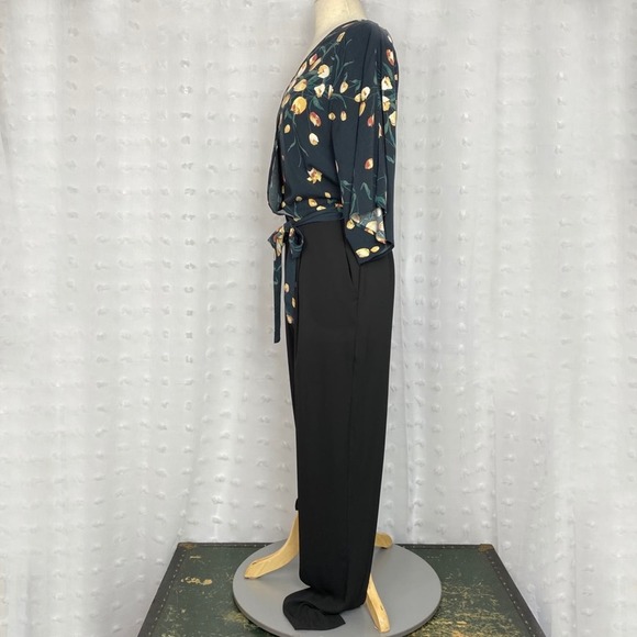 The Savile Row tulip print top jumpsuit 6 - Picture 6 of 9